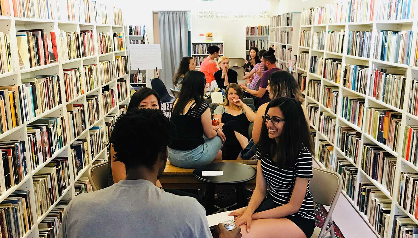 Conversations are at the heart of everything we do. In 2018, we gathered 20 strangers to have guided conversations about our topic for Issue 8: Power And at Seattle’s Open Books: A Poem Emporium.