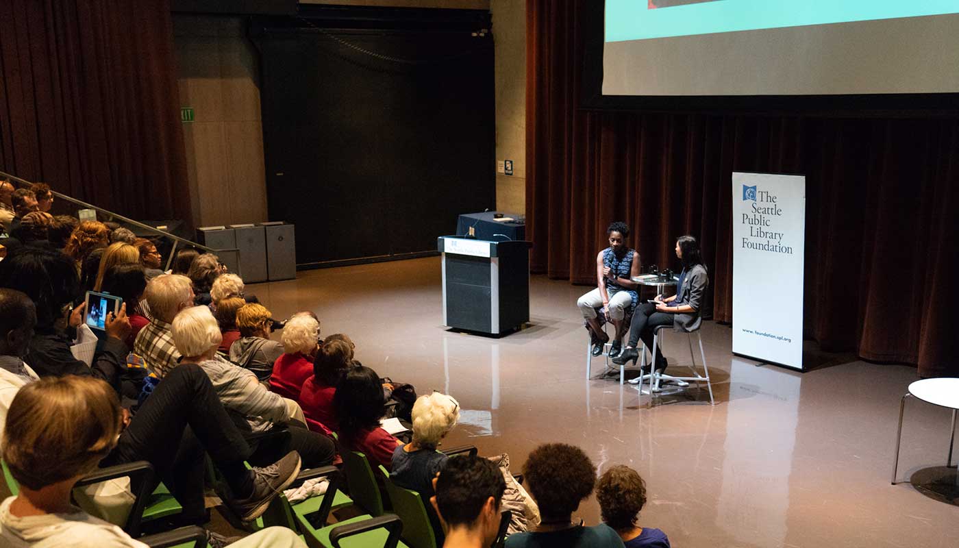 Every conversation is another opportunity to connect across borders of identification, and we’ve interviewed authors like Jacqueline Woodson, Mimi Lok, and E.J. Koh over the years. (Photo credit: Chloe Collyer)
